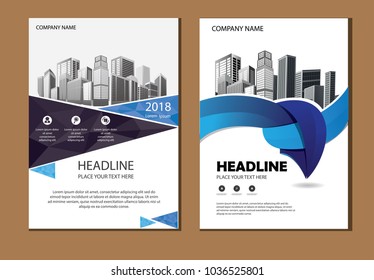 design cover poster a4 catalog book brochure flyer layout annual report business template