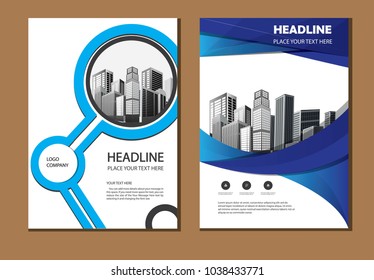 design cover poster a4 catalog book brochure flyer layout annual report business template