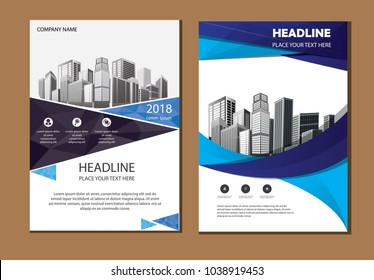 design cover poster a4 catalog book brochure flyer layout annual report business template creative and modern