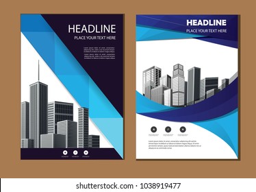 design cover poster a4 catalog book brochure flyer layout annual report business template creative and modern