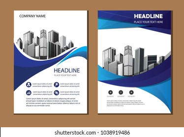 design cover poster a4 catalog book brochure flyer layout annual report business template creative and modern