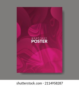 Design Cover Template with Colorful liquid effect. Modern background design. gradient color. Dynamic Waves. Fluid shapes composition. Fit for website, banners, wallpapers, brochure, posters