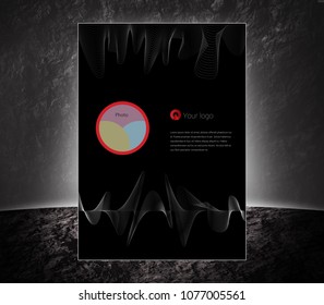 
Design covers for business catalog, annual report, magazine, flyerp or booklet in A4 format for business, construction, medicine and new technologies. Abstract vectorial design.