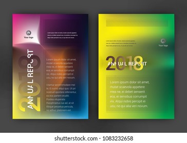 
Design covers for business catalog, annual report, magazine, flyerp or booklet in A4 format for business, construction, medicine and new technologies. Abstract vectorial design.