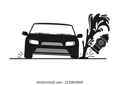 Design der verrückten Auto-Speed-ziehen