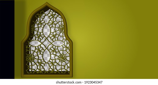 Design creative concept for islamic celebration day ramadan kareem or eid al fitr adha.Easy to use and customize.vector.