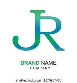 Design Creative Logo Letter JR