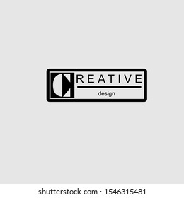 Design creative simple with cool square