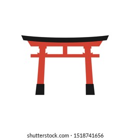 Design of creative torii gate draw