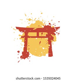 Design of creative torii gate draw