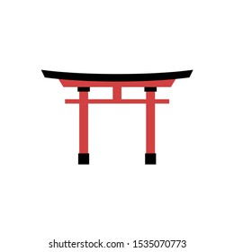 Design Creative Torii Gate Draw Stock Vector (Royalty Free) 1535070773 ...