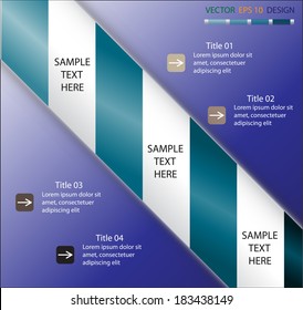 Design of cross pattern template