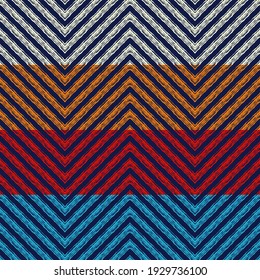 Diseño de rayas onduladas. Patrón sin foco. Textil. Ornamento étnico de boho. Ilustración vectorial para diseño web o impresión.