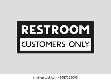Design of customers only advise