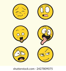 design cute vector art emoticons