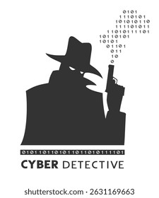 Design of cyber detective mystery man