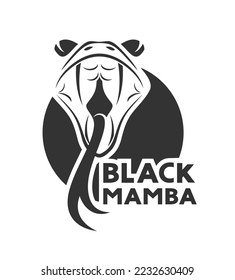 Design of danger black mamba draw