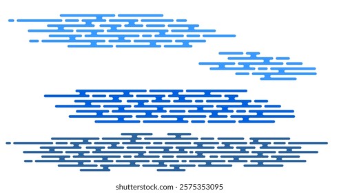 Design for Data Flow, Futuristic Tech, Business, Science for Web-design, Banner, Presentation. Icon, Logo, and Background made of Circular Dots, Lines, and Spirals. Holyday Patterns Illustration
