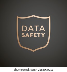 Diseño del símbolo de seguridad de datos
