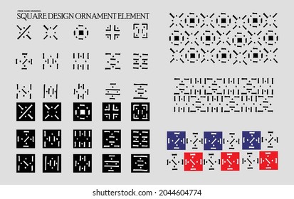 Design decorative elements Freehand sketch