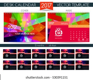 Design Desk Calendar 2017.