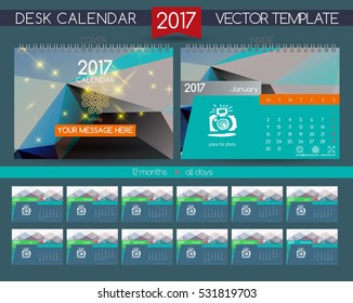 Design Desk Calendar 2017.