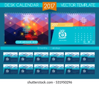 Design Desk Calendar 2017.