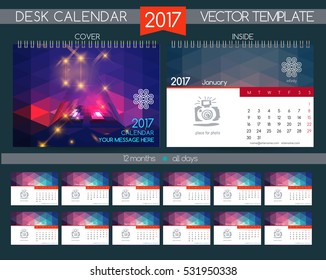 Design Desk Calendar 2017.
