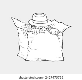Design of detective in box draw