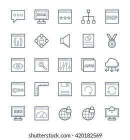 Design and Development Cool Vector Icons 3