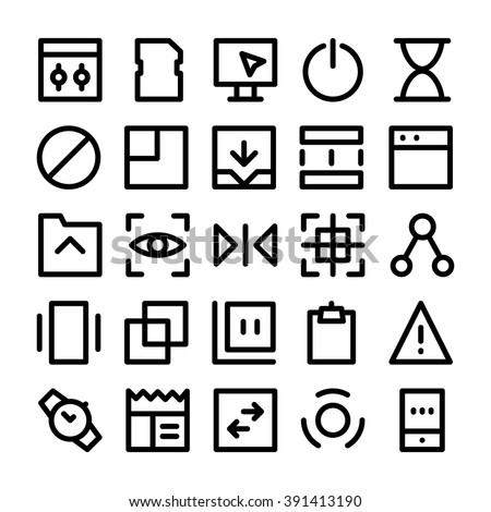 Design & Development Vector Icons 7