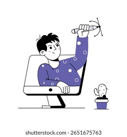 Design - Ilustração De Vetor De Desenvolvimento. Arquivo EPS 10 