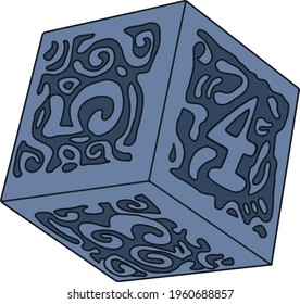 Design of a die to play RPG, Role Playing Games