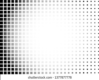 Design of different abstract halftone dots pattern vector illustration...