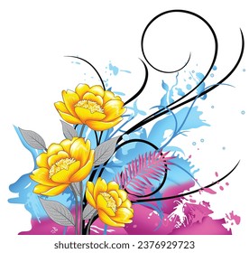 diseño, digital, tela, flor, patrón, textil, textil, 
kurtis para niñas, textura paquistaní de diseño textil, 
ilustración, diseño de fondo, diseño de flor textil

