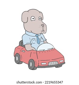 Design of dog driving draw