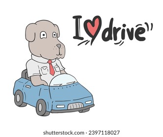 Design of dog driving draw