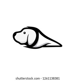 Design Dog Vector Logo Cute