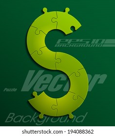 Design dollar Origami vector colorfull  banner. flat puzzle infographic presentation step circle business diagram section compare service. Vector illustration template shape . 3d Abstract Background