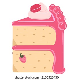 design doodle art line vector a piece of cake
