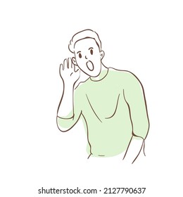 design doodle vector art drawing people expression 