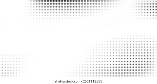 Design dot mesh dotted halftone gradient texture. Vanishing polka dot modern abstract art