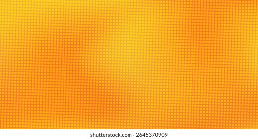 Design dot mesh orange with yellow gradient vector abstract simple art