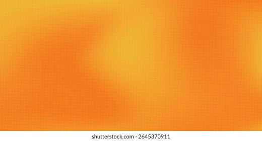 Diseño de malla de puntos naranja con gradiente amarillo Vector abstracto arte simple moderno