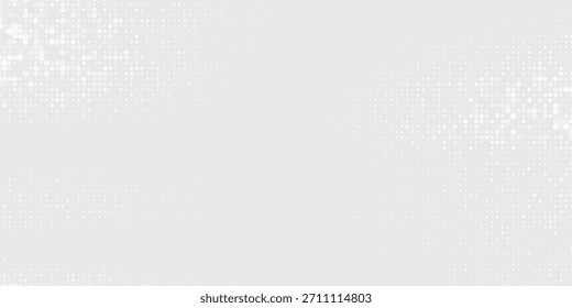 Diseño de fondo de textura de tecnología de luz de onda gris blanco. Abstractas concepto digital de big data arte moderno abstracto