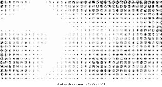 Design dotted halftone gradient texture. Vanishing polka dot background. Repeating dots gradation abstract