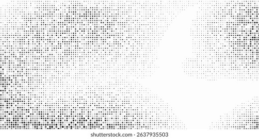 Design dotted halftone gradient texture. Vanishing polka dot background. Repeating dots gradation abstract modern