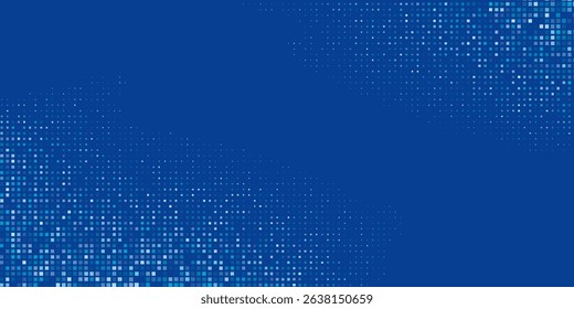 Design dotted halftone gradient texture. Vanishing polka dot abstract modern design simple
