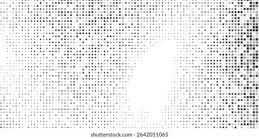 Design dotted halftone gradient texture. Vanishing polka dot background illustration abstract art modern