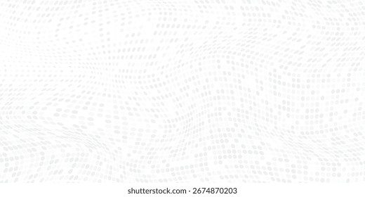 Design com textura de gradiente de meio-tom pontilhado. Plano de fundo de polca de fuga simples